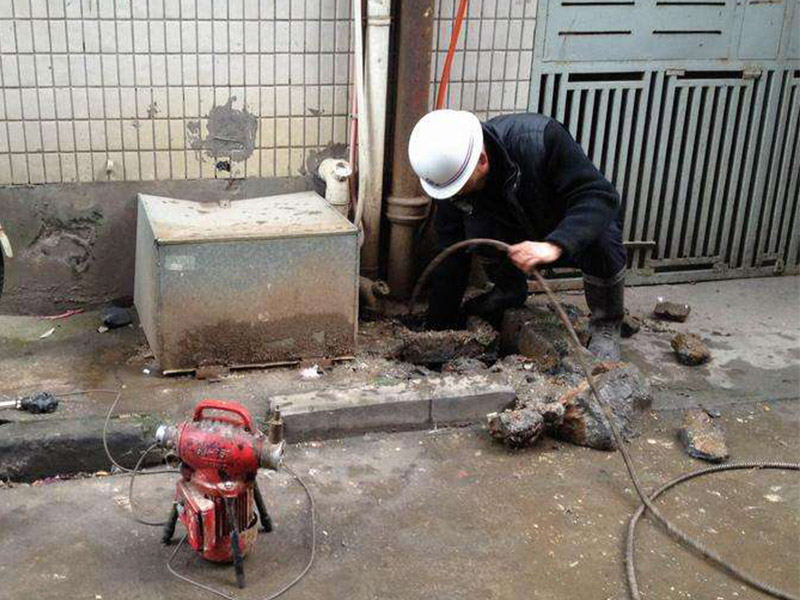 八公山疏通下水道-洗菜池疏通