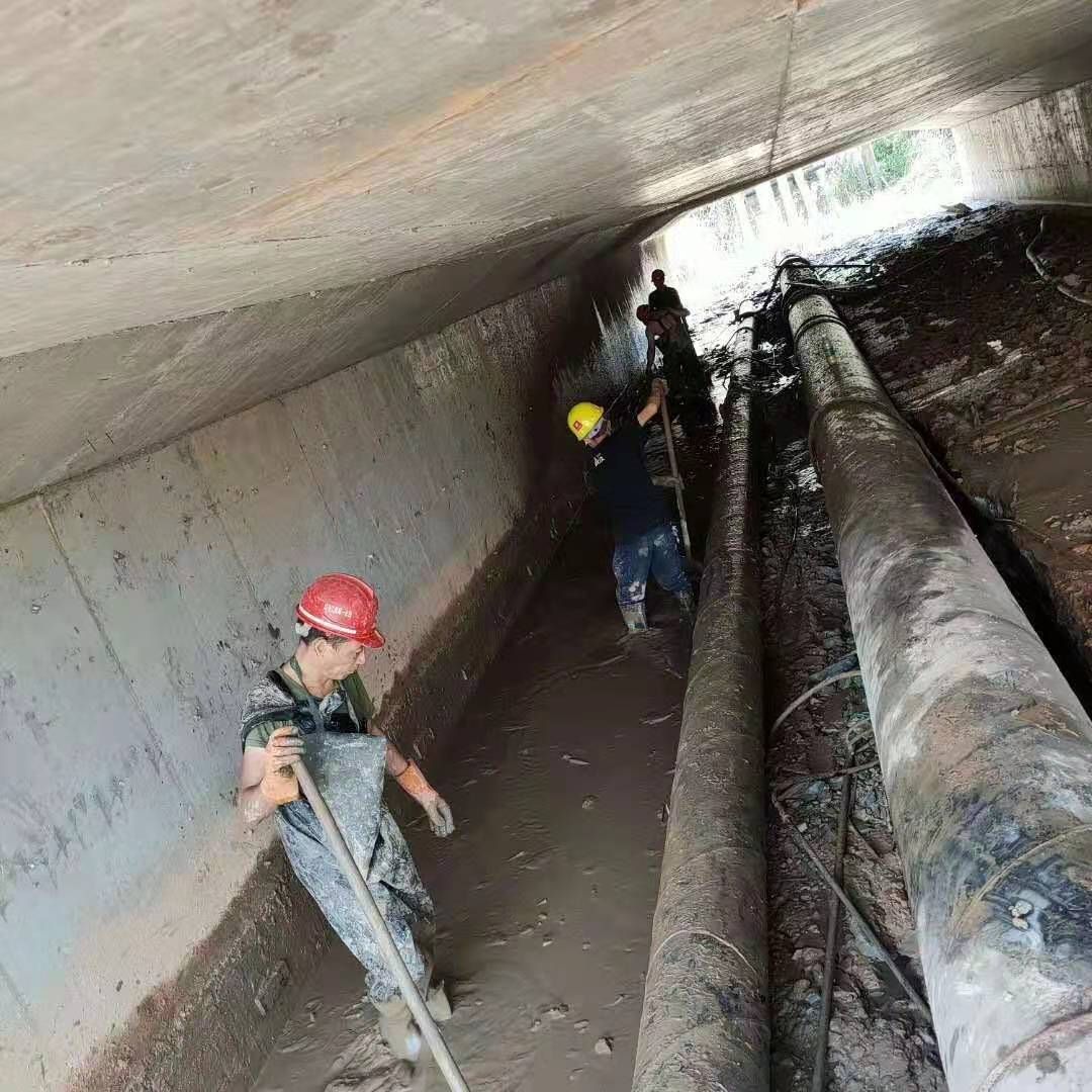 八公山工业管道清淤